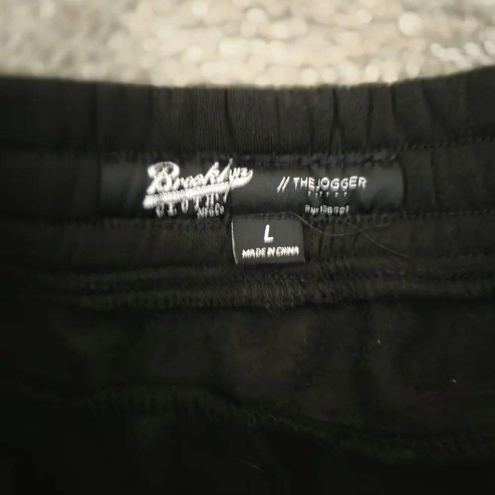 Brooklyn Cloth Black Joggers with Colorful Graphics - Picture 2 of 3